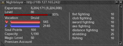 Signature for player Nightslayer